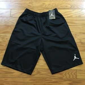 Jordan Basketball Shorts w/ Pockets Black 12-13 YR
